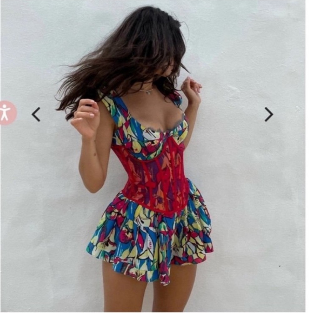 VANESSA MOONEY ROMPER DRESS